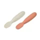 Set linguri silicon Beaba Terracotta/Velvet Grey, 2 buc. foto