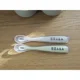 Set lingurite silicon Beaba Sage Green (4+ luni), 2 buc. foto