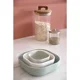 Set boluri din silicon Beaba Sage Green, 3 buc. foto