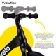 Bicicleta fara pedale Yvolution Y Velo Pro Negru foto