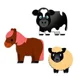 Set stickere Djeco Animale de ferma foto