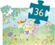 Puzzle Djeco Primavara Printeselor, 36 el. foto
