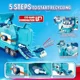 Set de joaca cu camion de gunoi si curatenie Super Wings foto