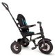 Tricicleta Qplay Rito Rubber Blue Green foto