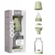 Biberon din sticla anticolici BIBS Sage cu tetina din silicon 0+ luni, 120 ml foto