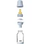 Biberon din sticla anticolici BIBS Baby Blue cu tetina din latex 0+ luni, 120 ml foto