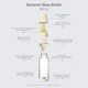 Стеклянная антиколиковая бутылочка BIBS Boheme Ivory с латексной соской 3+ месяца, 240 мл foto
