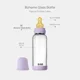 Стеклянная антиколиковая бутылочка BIBS Boheme Violet Sky с латексной соской 3+ месяца, 240 мл foto