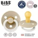 Suzeta rotunda din latex BIBS Glow Vanilla (0-6 luni) - Ambalaj premium foto