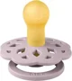 Suzeta rotunda din latex BIBS Boheme Dusky Lilac (0-6 luni) - Ambalaj premium foto