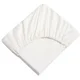 Cearsaf Perina cu elastic Ivory, 160x80 cm foto