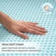 Saltea pentru copii Plitex Orto Fusion, 160х80х12 cm foto