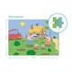 Puzzle 2 in 1 Dodo Peppa Pig Distractie in gradina, 60 el. foto