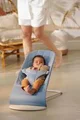 Кресло-шезлонг BabyBjorn Bliss Woven Petal Quilt Blue foto