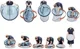 Cort Anti-UV Babymoov Blue Waves foto