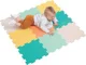 Covoras puzzle din spuma Ludi Giant Puzzle, 9 buc. foto