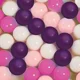 Игровые шарики Ludi Розовые, 60 шт. foto