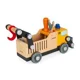 Camion din lemn cu unelte Janod DIY Brico'Kids foto