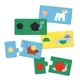 Puzzle Djeco Duo Forme&Animale foto