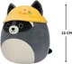 Jucarie de plus Squishmallows Enotul Rocky, 13 cm foto