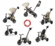 Tricicleta Qplay Comfo Max Beige foto