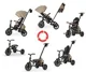 Tricicleta Qplay Comfo Max Coffee foto