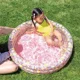 Piscina gonflabila pentru bebelusi Intex Sweet Blossom, 86x25 cm foto