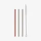 Set paie de schimb din silicon KikkaBoo Platinum Blush foto