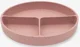 Farfurie compartimentata din silicon cu ventuza KikkaBoo Platinum Blush foto