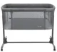 Кроватка co‑sleeper KikkaBoo Noah Dark Grey foto