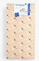 Saltea pentru patut KikkaBoo Fantasia Plus Stars Beige, 120x60x8 cm foto