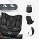 Scaun auto cu isofix i-Size KikkaBoo i-Round Dark Grey, 40-150 cm foto