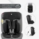 Автокресло KikkaBoo i-Flit Black i-Size, 76-150 см foto