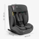 Автокресло KikkaBoo i-Flit Black i-Size, 76-150 см foto