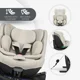 Scaun auto KikkaBoo i-Van Light Beige i-Size, 40-150 cm foto