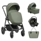 Коляска 3 в 1 KikkaBoo Modena Army Green foto