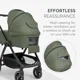 Коляска 3 в 1 KikkaBoo Modena Army Green foto