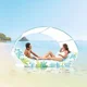 Надувной плавательный матрас с балдахином Intex Tropical Lounge, 224x150x165 см, до 200 кг foto