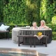 Banca rotunda Intex pentru jacuzzi gonflabil, 124x48x42 cm foto