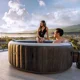 Jacuzzi SPA gonflabil Intex Greywood Deluxe, 196х71 cm, 795 l, 4 persoane foto