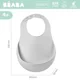 Набор силиконовых слюнявчиков Beaba Airy Old Pink/Light Grey, 2 шт. foto