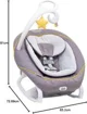 Шезлонг Graco All Ways Soother Stargazer foto