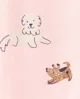 Carter's Пижама Dog Print Foot Art foto
