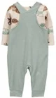 Carter's Set 2 piese Bluzita si salopeta Green Solid foto