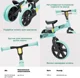 Bicicleta fara pedale Yvolution Y Velo Junior Green foto