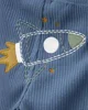 Carter's Set 3 piese Navy Space Ship - Pantaloni si 2 body foto