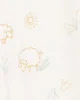 Carter's Set 3 piese Ivory Chick-Sheep - Pijama transformabila, caciulita si sosete foto