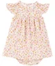 Carter's Элегантный комплект 2 в 1 Floral Print - платье и кардиган foto