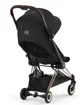 Carucior Cybex Coya Rosegold Sepia Black foto