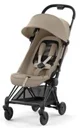Carucior Cybex Coya Matt Black Cozy Beige foto